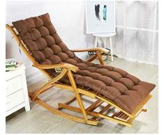 Sedia A Dondolo Leggera, Sedia Reclinabile Pieghevole Sedia A Dondolo In Legno, Poltrona Luna Pieghevole Multifunzione Per Giardino Sulla Spiaggia Terrazza Sedia Da Campeggio Reclinabile Per Interni