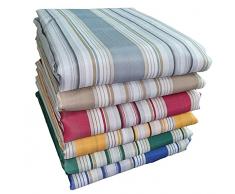 081online TENDA DA SOLE CON ANELLI RESISTENTE ESTERNI BALCONE VERANDA GIARDINO FAVIGNANA (150X250, Favignana/Blu)