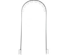 Brema 123303 Arco per rampicanti in metallo, antracite