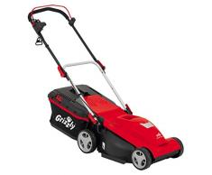 Grizzly Tagliaerba Elettrico ERM 1637-3 da 37 cm di Taglio - 1600 Watt - Kit Mulching di Serie
