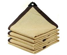 Reti Ombreggianti da Giardino Rettangolare, Telo Ombreggiante con Occhielli, Tessuto Ombreggiante per Copertura Serra Tetto Piscina Pergol,3x6m/9.8x19.7ft