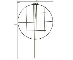 SANGDA, Mini graticcio da Giardino, Supporto per Piante rampicanti (Verde)