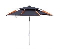 MNNM Ombrellone da Esterno, Ombrellone da Balcone Inclinabile, Ombrellone da Giardino per Pesca, Terrazza, Giardino, Allaperto (Size : 2.4M)