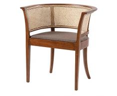 WAEYZ Sedia in Rattan Massiccio, Sedie Da Pranzo Del Patio, Sedile Pigro Del Salotto Del Balcone Dello Schienale, Sedile Ultraleggero Del Terrazzo Del Balcone, Chaise Lounge Dellinterno Allaperto