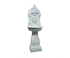 CBAM Fontana in Marmo Bianco Carrara Antique White Marble Fountain H 170cm.