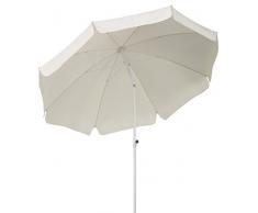 Schneider Ombrellone Ibiza, Natura, ca. 200 cm Ø, 8 componenti, Rotondo