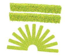 Didiseaon 20Pcs Simulato Mini Cespugli Di Fiori Decorazione In Miniatura Cespuglio Artificiale Artificiales Para Ciuffo Modello Di Terreno Giardino Artificiale Vegetazione In Miniatura