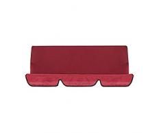 Altalena allaperto cuscino 3 posti sedia a dondolo cuscino impermeabile Swing Seat Pads