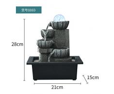 il salotto di decorazione feng shui palla fontana waterscape artigianali scrivania ornamenti zhaocai affari doni,8869 (21 * 15: 28)