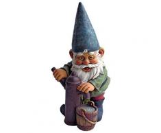 Design Toscano Garden Gnome Statue - Pompa acqua Pete Garden Gnome - Prato Gnome