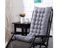 Morbido Cuscino Per Sedie Lounge Per Rattan Chaise Panca Reclinabile Non-scivolare Lounge Cuscino Imbottito Posteriore Alto Schienale Alto Cuscino Mat Cuscino Imbottito J 155x48x8cm(61x19x3inch)