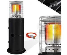 KESSER® Riscaldatore radiante a Gas Fungo riscaldante Stufa radiante da Esterno, Riscaldatore radiante da Esterno 12,5 kW Stufa radiante a Gas, Riscaldatore radiante a Gas, Nero