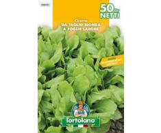 SEMENTI DI ORTAGGI DI QUALITA IN BUSTE TERMOSALDATE DA 50 GRAMMI (CICORIA DA TAGLIO BIONDA A FOGLIE LARGHE)