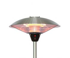 STI Stufa a Fungo ad Infrarossi elettrica 2100w Inox ip44 Bellissima