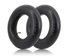 FENYW Camera d Aria per Carrello, 4,80/4,00 – 8 pollici, 2PCS Camera d’aria per ruote di carriole, per carrelli a mano, carrello di trasporto, carrello da giardino, tosaerba