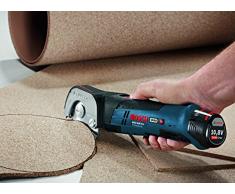 Bosch Professional GUS 10.8V-LI Cesoia Universale a Batteria, 77 mm, Blu