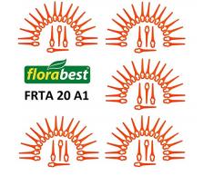 Florabest - 100 lame di ricambio per il tuo rasaerba elettrico Florabest Lidl FRTA 20 A1 IAN 282232