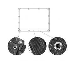 Shading Net PH HTZ Ombrellone Balcone Giardino Giardino Fiore Isolante Netto Crittografia A 8 Pin - Blu E Bianco A+ (Dimensioni : 3x6m)