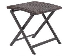Ultranatura Serie Palma - Sgabello Pieghevole In Polyrattan