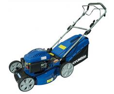 Hyundai 65470 Rasaerba trazionato con Sistema di Taglio 4 in 1 Raccolata Posteriore+Scarico Laterale + Mulching