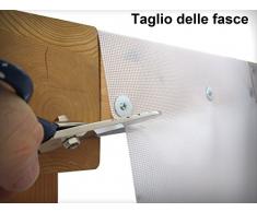 TUTTOPERGOLE Telo Onda Fascia OMBREGGIANTE PERGOLE Gazebo cm 50X400