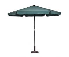 COSTWAY Ombrellone da Esterno per Piscina, Giardino o Balcone, 3 M, Colore Disponibile (Verde)