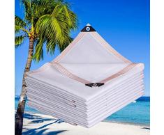 Vela Ombreggiante Rettangolare 3x4m Tenda a Vela Protezione UV 80-95%, Rete Ombreggiante Traspirante,Telo Parasole Allaperto per Giardino, Patio, Pergola, Giardino,Cortile