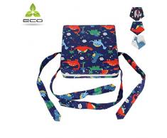 Cuscino Rialzo da Sedia per Bambini, Comodo e Facile da Pulire Smontabile Regolabile Cuscino Alzasedia per Seggioloni Cuscino Seduta per Sedia da Giardino (32.5x32.5x8cm,Blu)