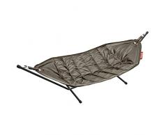 Fatboy® Headdemock Amaca da esterno con supporto per giardino/terrazzo Marrone | Amaca dondolo matrimoniale per 2 persone | 270 x 138 cm