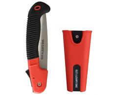 SNS SAFETY LTD Set di attrezzi da giardino professionale di sega a mano seghettata pieghevole multifunzionale e guaina flessibile in TPE resistente allacqua