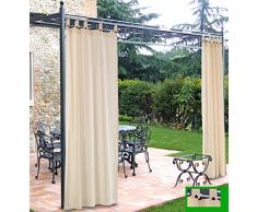 TENDA A BRETELLA PER GAZEBO 160X270H COLORE ECRU PZ.02