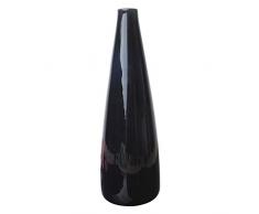 VASHDE Vaso Fiori Bordo Dorato Desige Vasi Decorativi Interno Moderni Nero Conchiglia Vaso per Fiori VASHDE Vaso Fiori Bordo Dorato Desige Vasi Decorativi Interno Moderni Nero Conchiglia Vaso per Fiori