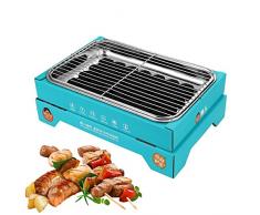 Onlynery 3 PCS Griglia USA e Getta - Barbecue Monouso Barbecue a Carbone Portatile Pronto allUso | Griglia per Barbecue Portatile USA e Getta BBQ allaperto pochi Secondi per Iniziare