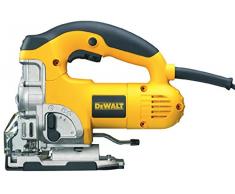 DEWALT DW331KT-QS Seghetto Alternativo con Impugnatura a Staffa, 701 W, 220 V, Giallo/Nero, Size
