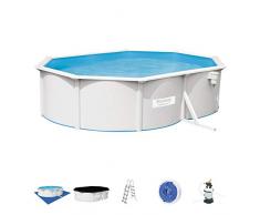 Bestway 56586 Piscina Fuori Terra Ovale Hydrium da 500 x 360 x 120 cm