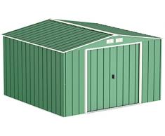 Duramax Capanno in Metallo Eco con Rivestimento OW, 10 x 10, Verde