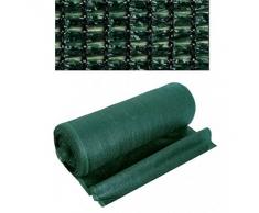 Rete ombreggiante/ombra 90% frangisole frangivista telo verde giardino 1 x 100 mt.