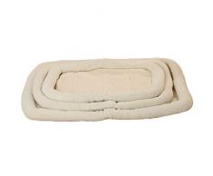 Rettangolo Materassino Cuccia Letto Cuscino Caldo Morbida Per Cane E Gatto Beige S