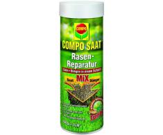 Compo 22211 - Miscela riparatrice di sementi e Fertilizzante per Prato, 360 g per 15 m²