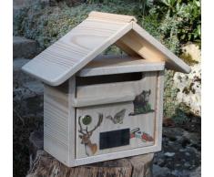 Buca delle lettere legno St Hubert breve
