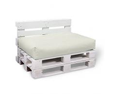 Cuscino imbottito per pallet, sia per esterni che per interni, colori e misure assortite