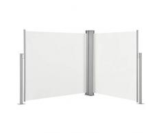 Festnight Tenda Laterale Riavvolgibile Paravento da Giardino per Balcone e Terrazzo Anti-UV Protezione Privacy 100x600 cm/120x600 cm /140x600 cm/100x1000 cm/120x1000 cm/140x1000 cm/170x1000 cm