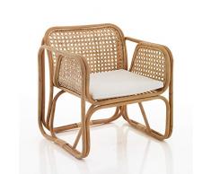 Oresteluchetta Poltroncina TIKA Poltrona, Rattan, Natural, Taglia Unica