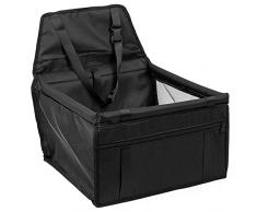 Newaner Seggiolino Auto per Cani Piccola Taglia Trasporto Cane con Cintura di Sicurezza Borsa Animali 6 kg Comodo Sicuro Anti Irritazione