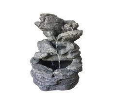 Arredo Stock Fontana da Giardino con ricicircolo dAcqua, 56x49,5x70 cm