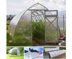 gazebiprofessionali.com Serra Tunnel 3x8m Policarbonato 6mm Premium di serrashop, Serre modulabili per orto Giardino Piante vivai