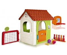 Feber - Casetta Activity House 6in1 con Giochi Incorporati, per Bambini dai 3 Anni, 800013048