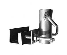 Paletur0 - Ombrellone fisso, clip in metallo, per esterni, giardino, cortile, spiaggia, resistente, portatile, per patio, balcone, impermeabile