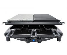 Steba RC 4 PLUS Grill Tabletop Electric 1450W Black barbecue - Barbecues & Grills (1450 W, Grill, Electric, Tabletop, Grate + Griddle, Black)