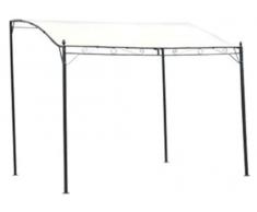 Domus Gazebo Giardino Acciaio pergola Veranda Capri mt 3x2,5